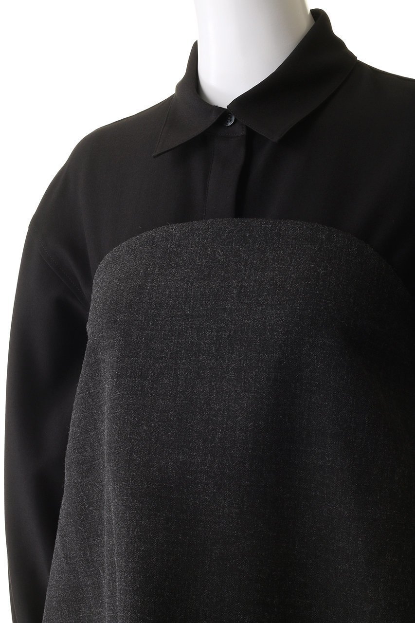 【マノフ/MANOF】のBUSITER SET SHIRTS シャツ/ブラウス 人気、トレンドファッション・服の通販 founy(ファニー) 　ファッション　Fashion　レディースファッション　Fashion for Women　トップス・カットソー　Cut & Sew Tops　シャツ・ブラウス・オフィスカジュアル　Elegant Blouses & Button-Ups　ロングTシャツ・Tシャツ　Longline T-Shirts & Tees　スリーブ　Sleeve, Long Sleeve / Short Sleeve　ドレープ　Drape, Draping Fabric　ビスチェ　Bustier, Corset Top　ファブリック　Fabric, Textile　ボトム　Bottoms, Lower Wear　ロング　Long, Long-Length　other-5|ID: prp329100004607701 ipo3291000000032900378