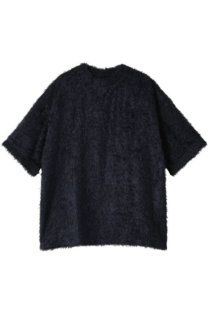 【エリオポール/heliopole】のジャカードTブラウス インテリア・キッズ・メンズ・レディースファッション・服の通販 founy(ファニー) https://founy.com/ ファッション Fashion レディースファッション Fashion for Women トップス・カットソー Cut & Sew Tops シャツ・ブラウス・オフィスカジュアル Elegant Blouses & Button-Ups ショート Short, Short Length ジャカード／ジャガード Jacquard, Woven Pattern スリーブ Sleeve, Long Sleeve / Short Sleeve 半袖 Short Sleeve, Half Sleeve 秋 Autumn |ID: prp329100004607706 ipo3291000000035781533