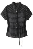 【プランク プロジェクト/PRANK PROJECT】のウーリーチェックウエスタンシャツ / Wooly Check Western Shirt 人気、トレンドファッション・服の通販 founy(ファニー) ファッション Fashion レディースファッション Fashion for Women トップス・カットソー Cut & Sew Tops シャツ・ブラウス・オフィスカジュアル Elegant Blouses & Button-Ups おすすめ Recommended / Our Picks インナー Innerwear ウエスタン Western Style コンパクト Compact, Small Size スリーブ Sleeve, Long Sleeve / Short Sleeve チェック Check, Plaid, Tartan トレンド Trend, Trending Now フィット Fit, Slim Fit ロング Long, Long-Length 今季 This Season, Current Season 長袖 Long Sleeve, Full Sleeve thumbnail C.GRY(チャコールグレー)|ID: prp329100004607712 ipo3291000000034422291