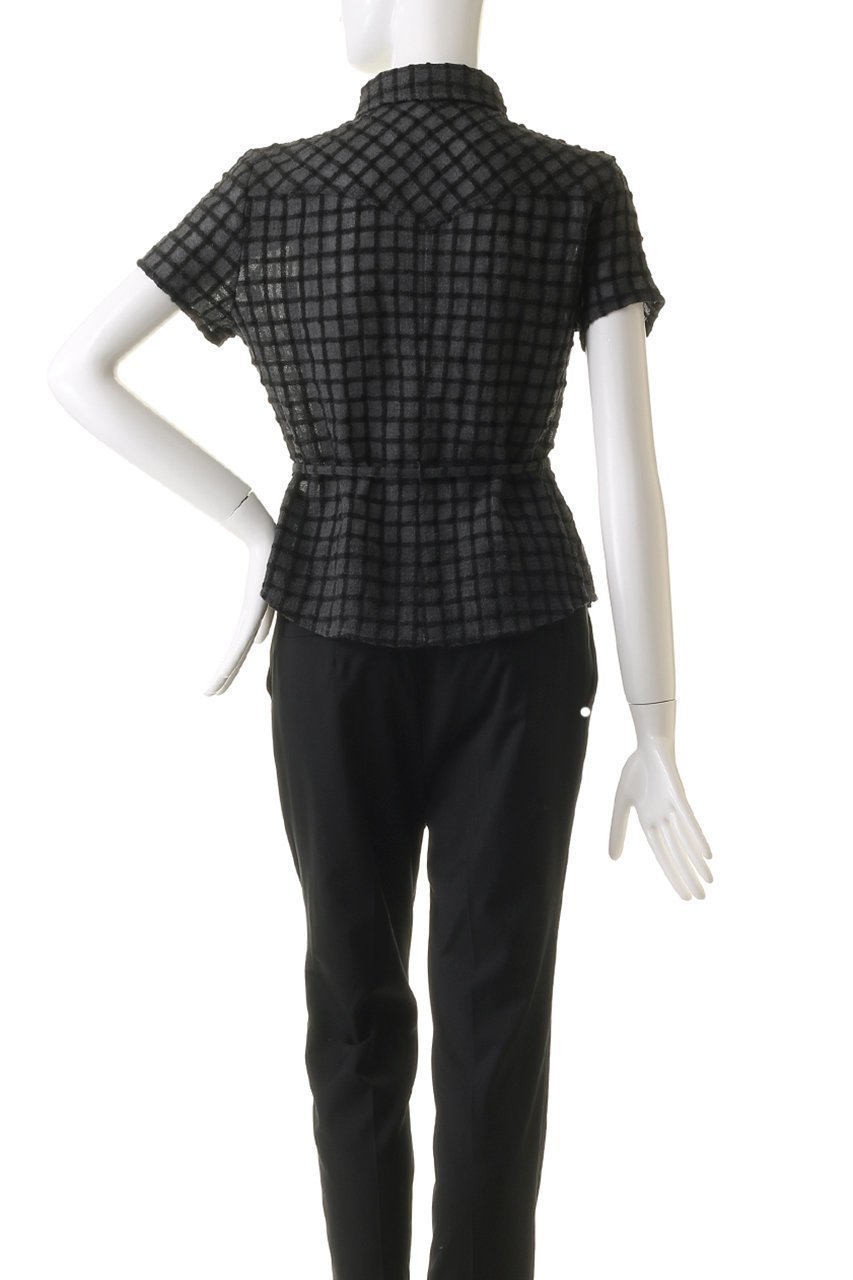 【プランク プロジェクト/PRANK PROJECT】のウーリーチェックウエスタンシャツ / Wooly Check Western Shirt 人気、トレンドファッション・服の通販 founy(ファニー) ファッション Fashion レディースファッション Fashion for Women トップス・カットソー Cut & Sew Tops シャツ・ブラウス・オフィスカジュアル Elegant Blouses & Button-Ups おすすめ Recommended / Our Picks インナー Innerwear ウエスタン Western Style コンパクト Compact, Small Size スリーブ Sleeve, Long Sleeve / Short Sleeve チェック Check, Plaid, Tartan トレンド Trend, Trending Now フィット Fit, Slim Fit ロング Long, Long-Length 今季 This Season, Current Season 長袖 Long Sleeve, Full Sleeve other-4|ID: prp329100004607712 ipo3291000000034422294