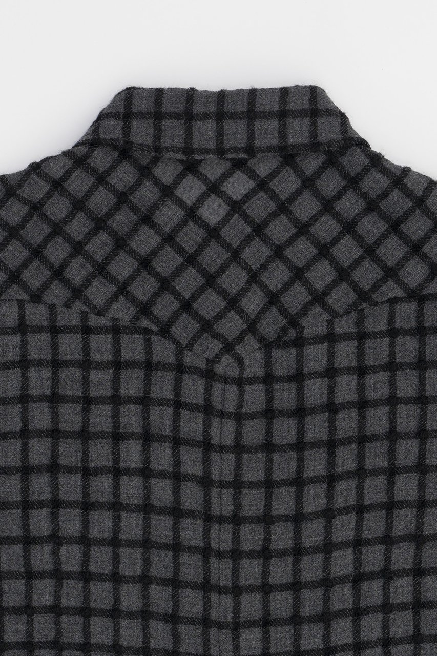 【プランク プロジェクト/PRANK PROJECT】のウーリーチェックウエスタンシャツ / Wooly Check Western Shirt 人気、トレンドファッション・服の通販 founy(ファニー) ファッション Fashion レディースファッション Fashion for Women トップス・カットソー Cut & Sew Tops シャツ・ブラウス・オフィスカジュアル Elegant Blouses & Button-Ups おすすめ Recommended / Our Picks インナー Innerwear ウエスタン Western Style コンパクト Compact, Small Size スリーブ Sleeve, Long Sleeve / Short Sleeve チェック Check, Plaid, Tartan トレンド Trend, Trending Now フィット Fit, Slim Fit ロング Long, Long-Length 今季 This Season, Current Season 長袖 Long Sleeve, Full Sleeve other-7|ID: prp329100004607712 ipo3291000000034422297