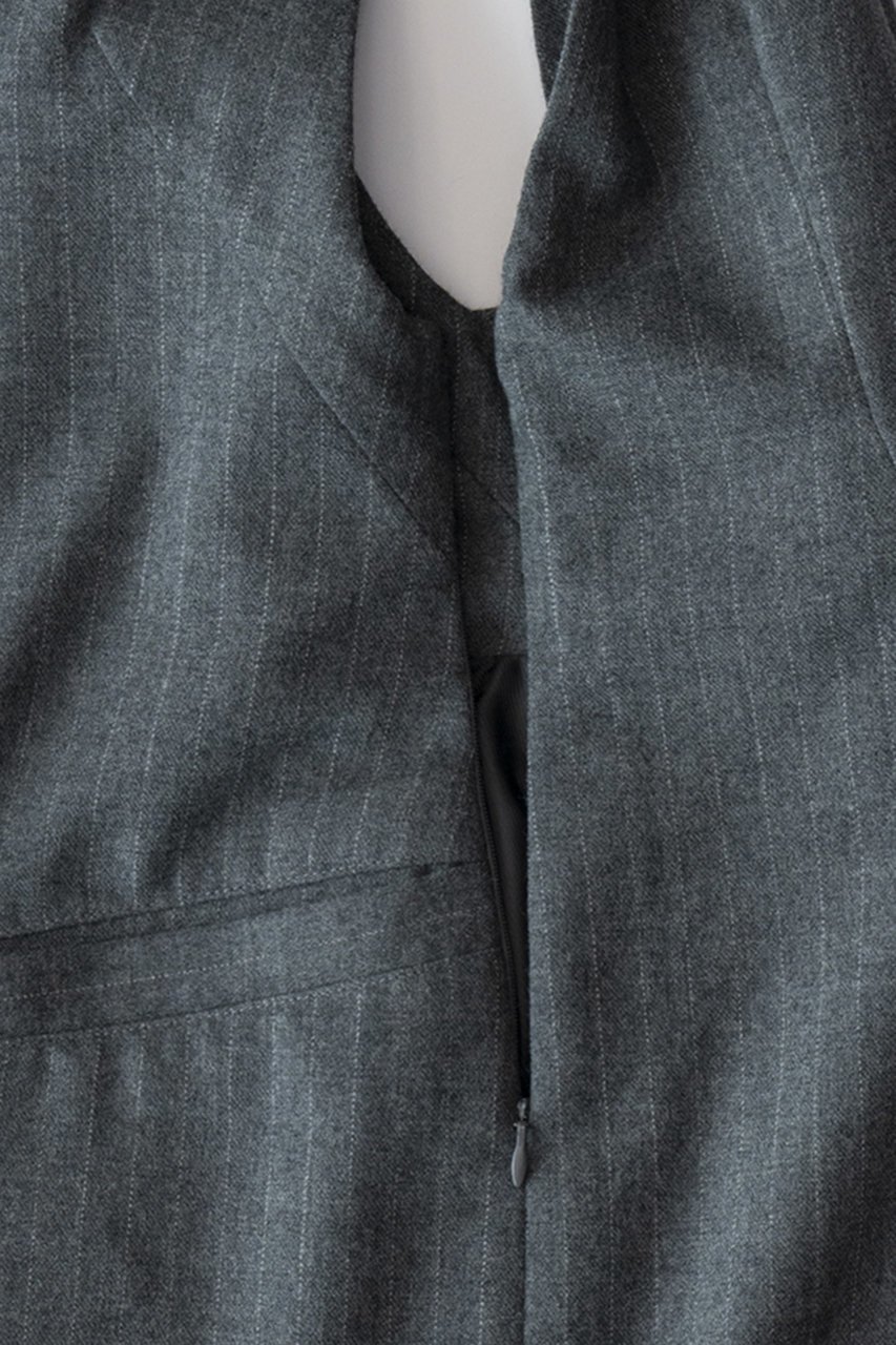 【プランク プロジェクト/PRANK PROJECT】のVネックオールインワン / V-neck Jumpsuit 人気、トレンドファッション・服の通販 founy(ファニー) 　ファッション　Fashion　レディースファッション　Fashion for Women　パンツ　Pants & Trousers　インナー　Innerwear　ストライプ　Stripe, Striped Pattern　チェーン　Chain, Chain Strap　プレート　Plate, Dish　マニッシュ　Mannish, Boyish　ワイド　Wide, Wide Fit　other-6|ID: prp329100004607713 ipo3291000000032901006