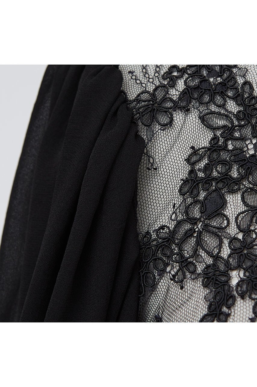 【デザイン ワークス/DESIGN WORKS】の【BEAUVET】 レースフレアブラウス 人気、トレンドファッション・服の通販 founy(ファニー) 　ファッション　Fashion　レディースファッション　Fashion for Women　トップス・カットソー　Cut & Sew Tops　シャツ・ブラウス・オフィスカジュアル　Elegant Blouses & Button-Ups　エレガント 上品　Elegant　スリーブ　Sleeve, Long Sleeve / Short Sleeve　レース　Lace, Lace Fabric　ロング　Long, Long-Length　other-2|ID: prp329100004607715 ipo3291000000035551885