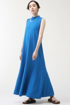 【マルティニーク/martinique】のストレッチコットンワンピース ブルー|ID: prp329100004607725 ipo3291000000032901576