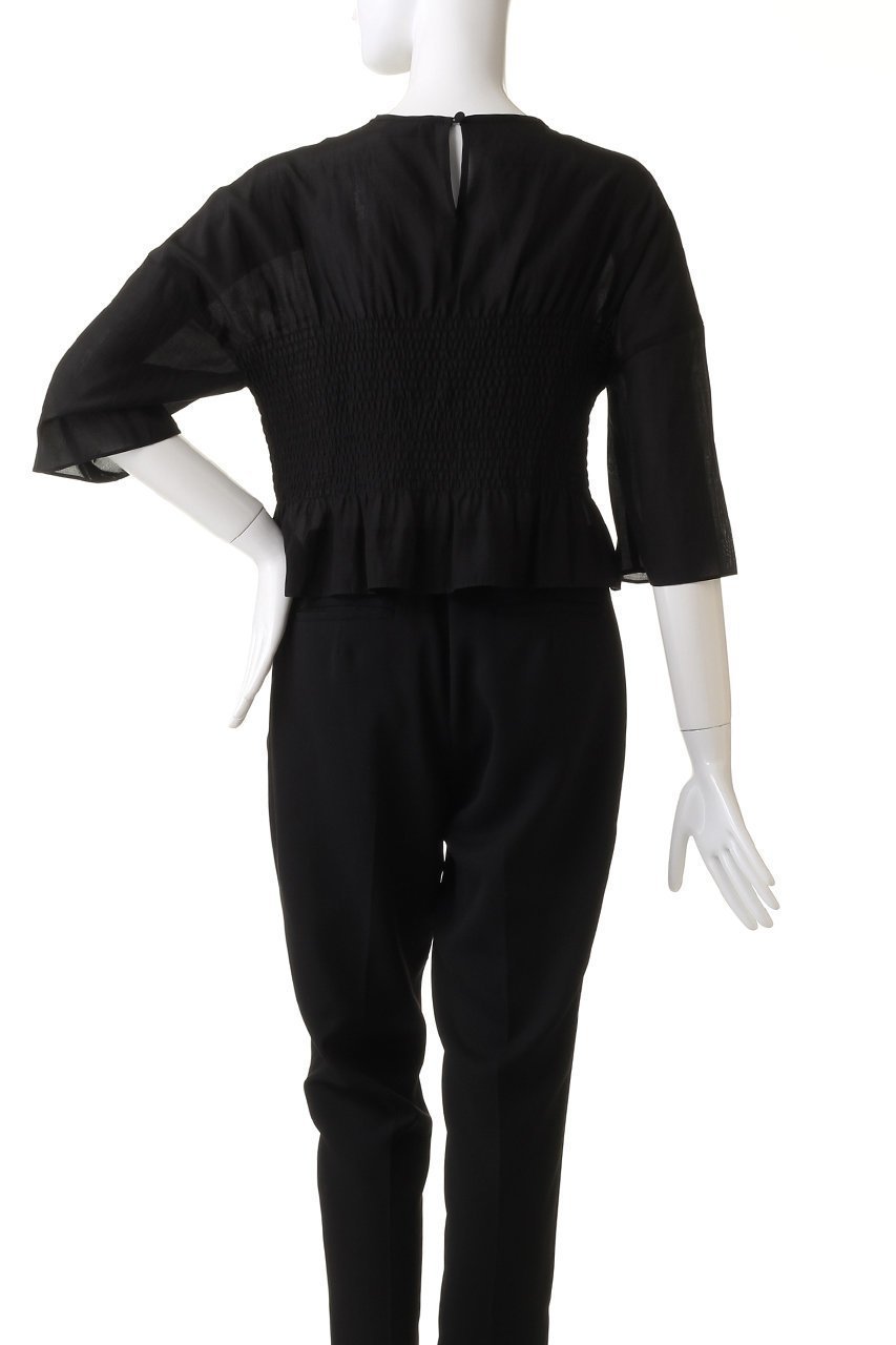 【ティッカ/TICCA】のシャーリングブラウス 人気、トレンドファッション・服の通販 founy(ファニー) 　ファッション　Fashion　レディースファッション　Fashion for Women　トップス・カットソー　Cut & Sew Tops　シャツ・ブラウス・オフィスカジュアル　Elegant Blouses & Button-Ups　コンパクト　Compact, Small Size　シャーリング　Shirring, Ruched　ショート　Short, Short Length　シンプル　Simple, Minimal　スリーブ　Sleeve, Long Sleeve / Short Sleeve　バランス　Balance, Style Balance　フレア　Flare, Flared　ボトム　Bottoms, Lower Wear　ロング　Long, Long-Length　other-4|ID: prp329100004607729 ipo3291000000032901798