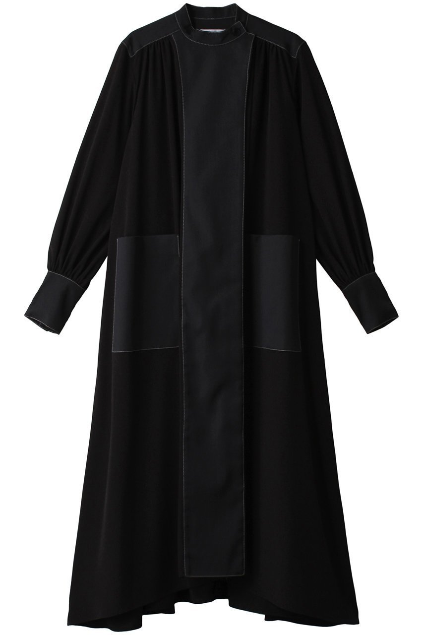 【アドーア/ADORE】のコンビネーションジョーゼットワンピース 人気、トレンドファッション・服の通販 founy(ファニー) 　ファッション　Fashion　レディースファッション　Fashion for Women　ワンピース　Dresses　チュニック　Tunic Tops & Dresses　ジョーゼット　Georgette, Semi-Sheer Fabric　チュニック　Tunic, Long Top　パーティ　Party, Party Style　フレア　Flare, Flared　ロング　Long, Long-Length　エレガント 上品　Elegant　 other-1|ID: prp329100004607732 ipo3291000000032901982