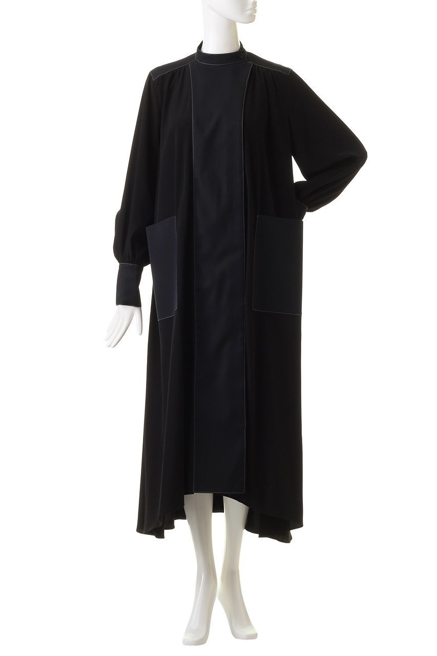 【アドーア/ADORE】のコンビネーションジョーゼットワンピース 人気、トレンドファッション・服の通販 founy(ファニー) 　ファッション　Fashion　レディースファッション　Fashion for Women　ワンピース　Dresses　チュニック　Tunic Tops & Dresses　ジョーゼット　Georgette, Semi-Sheer Fabric　チュニック　Tunic, Long Top　パーティ　Party, Party Style　フレア　Flare, Flared　ロング　Long, Long-Length　エレガント 上品　Elegant　other-2|ID: prp329100004607732 ipo3291000000032901987