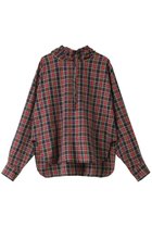 【ミズイロ インド/mizuiro ind】のcheck gathered hood P/O shirt シャツ 人気、トレンドファッション・服の通販 founy(ファニー) ファッション Fashion レディースファッション Fashion for Women トップス・カットソー Cut & Sew Tops シャツ・ブラウス・オフィスカジュアル Elegant Blouses & Button-Ups ギャザー Gathered, Ruffled スリーブ Sleeve, Long Sleeve / Short Sleeve チェック Check, Plaid, Tartan ロング Long, Long-Length 秋 Autumn thumbnail 97navy|ID: prp329100004607733 ipo3291000000032902067