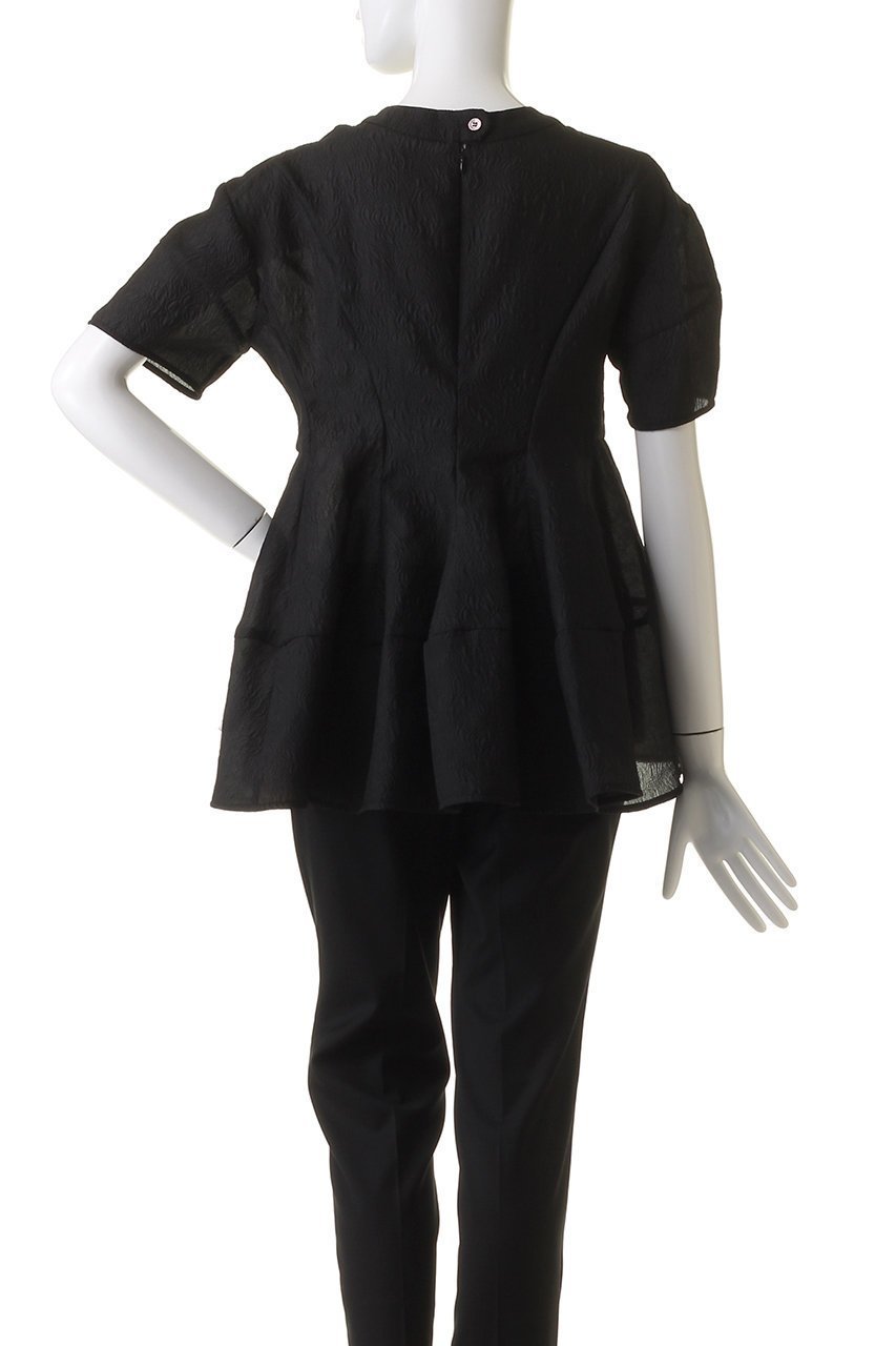 【デザイン ワークス/DESIGN WORKS】のパネルラインラッフルブラウス 人気、トレンドファッション・服の通販 founy(ファニー) 　ファッション　Fashion　レディースファッション　Fashion for Women　トップス・カットソー　Cut & Sew Tops　シャツ・ブラウス・オフィスカジュアル　Elegant Blouses & Button-Ups　アクセサリー　Fashion Accessories　ショート　Short, Short Length　スリーブ　Sleeve, Long Sleeve / Short Sleeve　ペプラム　Peplum, Flared Hem　ボトム　Bottoms, Lower Wear　エレガント 上品　Elegant　other-4|ID: prp329100004607736 ipo3291000000032902191