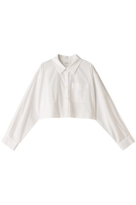 【ミディウミソリッド/MIDIUMISOLID】のcropped wide shirt シャツ 人気、トレンドファッション・服の通販 founy(ファニー) ファッション Fashion レディースファッション Fashion for Women トップス・カットソー Cut & Sew Tops シャツ・ブラウス・オフィスカジュアル Elegant Blouses & Button-Ups おすすめ Recommended / Our Picks クロップド Cropped, Short Length シンプル Simple, Minimal スリーブ Sleeve, Long Sleeve / Short Sleeve トレンド Trend, Trending Now ロング Long, Long-Length |ID:prp329100004607738