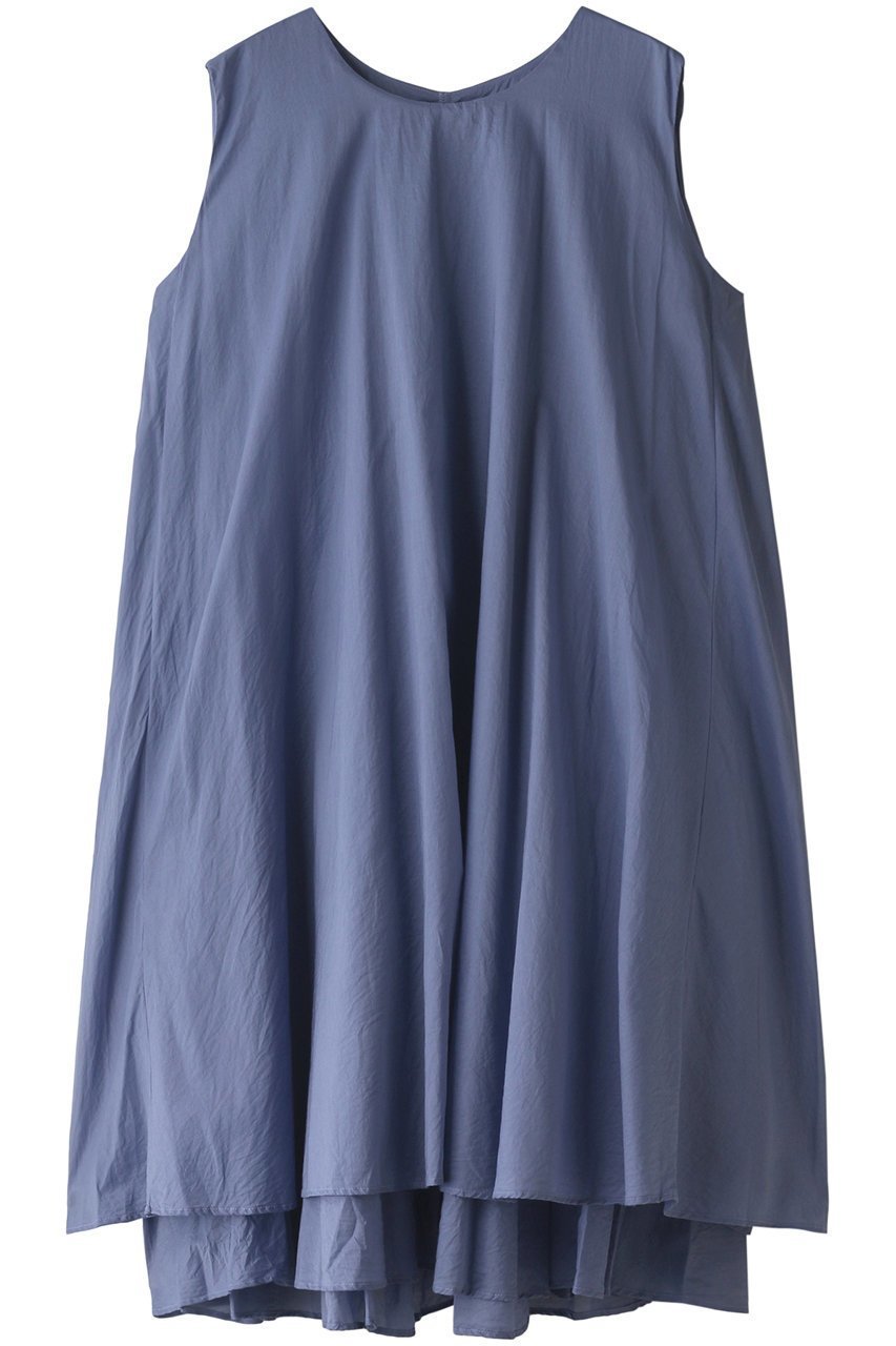 【ミズイロ インド/mizuiro ind】のdouble hem flared OP ワンピース インテリア・キッズ・メンズ・レディースファッション・服の通販 founy(ファニー) 　ファッション　Fashion　レディースファッション　Fashion for Women　ワンピース　Dresses　チュニック　Tunic Tops & Dresses　アクセサリー　Fashion Accessories　チュニック　Tunic, Long Top　ノースリーブ　Sleeveless, No-Sleeve　夏　Summer　春　Spring　S/S・春夏　SS, Spring/Summer, Warm Season　ライトブルー|ID: prp329100004607739 ipo3291000000032902344
