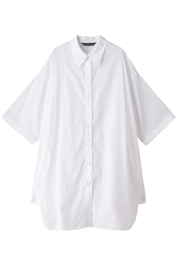 【ミズイロ インド/mizuiro ind】のhalf slv wide shirt OP ワンピース インテリア・キッズ・メンズ・レディースファッション・服の通販 founy(ファニー) https://founy.com/ ファッション Fashion レディースファッション Fashion for Women ワンピース Dresses チュニック Tunic Tops & Dresses チュニック Tunic, Long Top エレガント 上品 Elegant 半袖 Short Sleeve, Half Sleeve |ID: prp329100004607740 ipo3291000000032902363