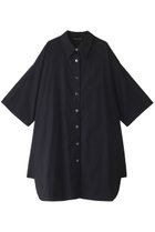 【ミズイロ インド/mizuiro ind】のhalf slv wide shirt OP ワンピース ネイビー|ID: prp329100004607740 ipo3291000000032902369