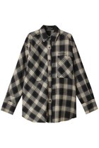 【メゾンスペシャル/MAISON SPECIAL】のRandom Checkered Oversized Shirt/ランダムチェックオーバーシャツ 人気、トレンドファッション・服の通販 founy(ファニー) ファッション Fashion レディースファッション Fashion for Women トップス・カットソー Cut & Sew Tops シャツ・ブラウス・オフィスカジュアル Elegant Blouses & Button-Ups ヴィンテージ Vintage Style スリーブ Sleeve, Long Sleeve / Short Sleeve セットアップ Set-Up, Coordinated Outfit チェック Check, Plaid, Tartan バイアス Bias, Diagonal Cut 羽織 Haori, Light Jacket ランダム Random, Irregular ロング Long, Long-Length ワイド Wide, Wide Fit thumbnail BLK(ブラック)|ID: prp329100004607754 ipo3291000000032902988