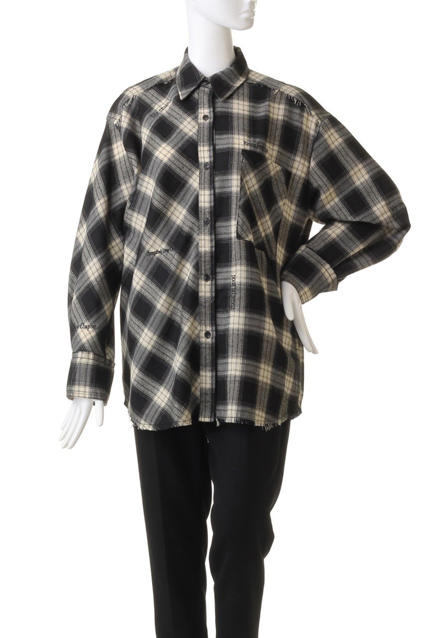 【メゾンスペシャル/MAISON SPECIAL】のRandom Checkered Oversized Shirt/ランダムチェックオーバーシャツ 人気、トレンドファッション・服の通販 founy(ファニー) 　ファッション　Fashion　レディースファッション　Fashion for Women　トップス・カットソー　Cut & Sew Tops　シャツ・ブラウス・オフィスカジュアル　Elegant Blouses & Button-Ups　ヴィンテージ　Vintage Style　スリーブ　Sleeve, Long Sleeve / Short Sleeve　セットアップ　Set-Up, Coordinated Outfit　チェック　Check, Plaid, Tartan　バイアス　Bias, Diagonal Cut　羽織　Haori, Light Jacket　ランダム　Random, Irregular　ロング　Long, Long-Length　ワイド　Wide, Wide Fit　other-2|ID: prp329100004607754 ipo3291000000032902995