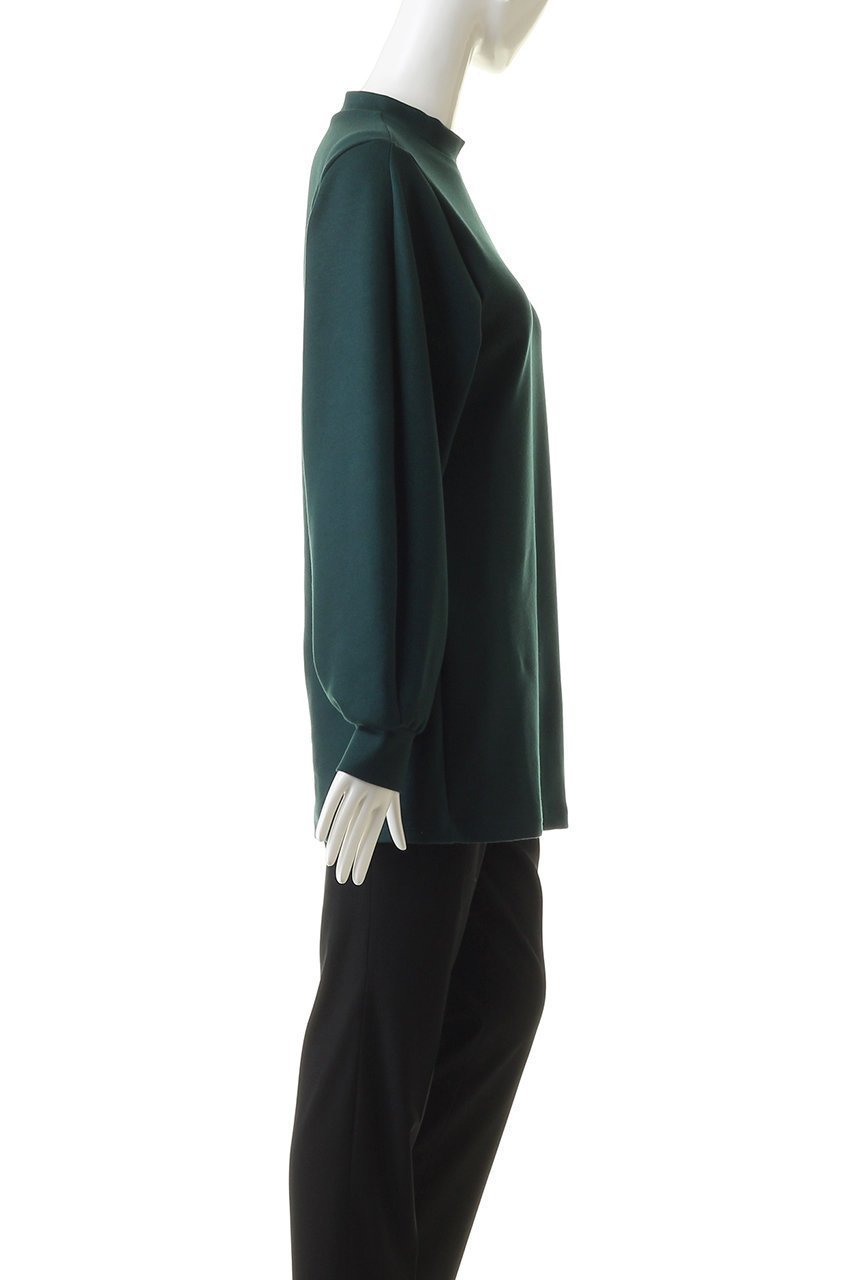 【ミディウミソリッド/MIDIUMISOLID】のパフスリーブチュニック 人気、トレンドファッション・服の通販 founy(ファニー) 　ファッション　Fashion　レディースファッション　Fashion for Women　ワンピース　Dresses　チュニック　Tunic Tops & Dresses　シェイプ　Shape, Slim Fit　シンプル　Simple, Minimal　スリーブ　Sleeve, Long Sleeve / Short Sleeve　チュニック　Tunic, Long Top　ハイネック　High Neck, Mock Neck　other-3|ID: prp329100004607756 ipo3291000000032903064