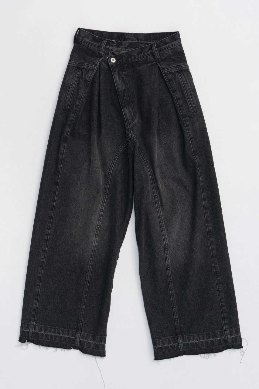 【プランク プロジェクト/PRANK PROJECT】のジップオープンデニムパンツ / Zip Open Denim Pants 人気、トレンドファッション・服の通販 founy(ファニー) 　ファッション　Fashion　レディースファッション　Fashion for Women　パンツ　Pants & Trousers　デニムパンツ・ジーンズ・美脚デニム　Denim Jeans & Pants　スリット　Slit, Slit Detail　デニム　Denim, Jeans Material　ヴィンテージ　Vintage Style　 other-1|ID: prp329100004607766 ipo3291000000032903753