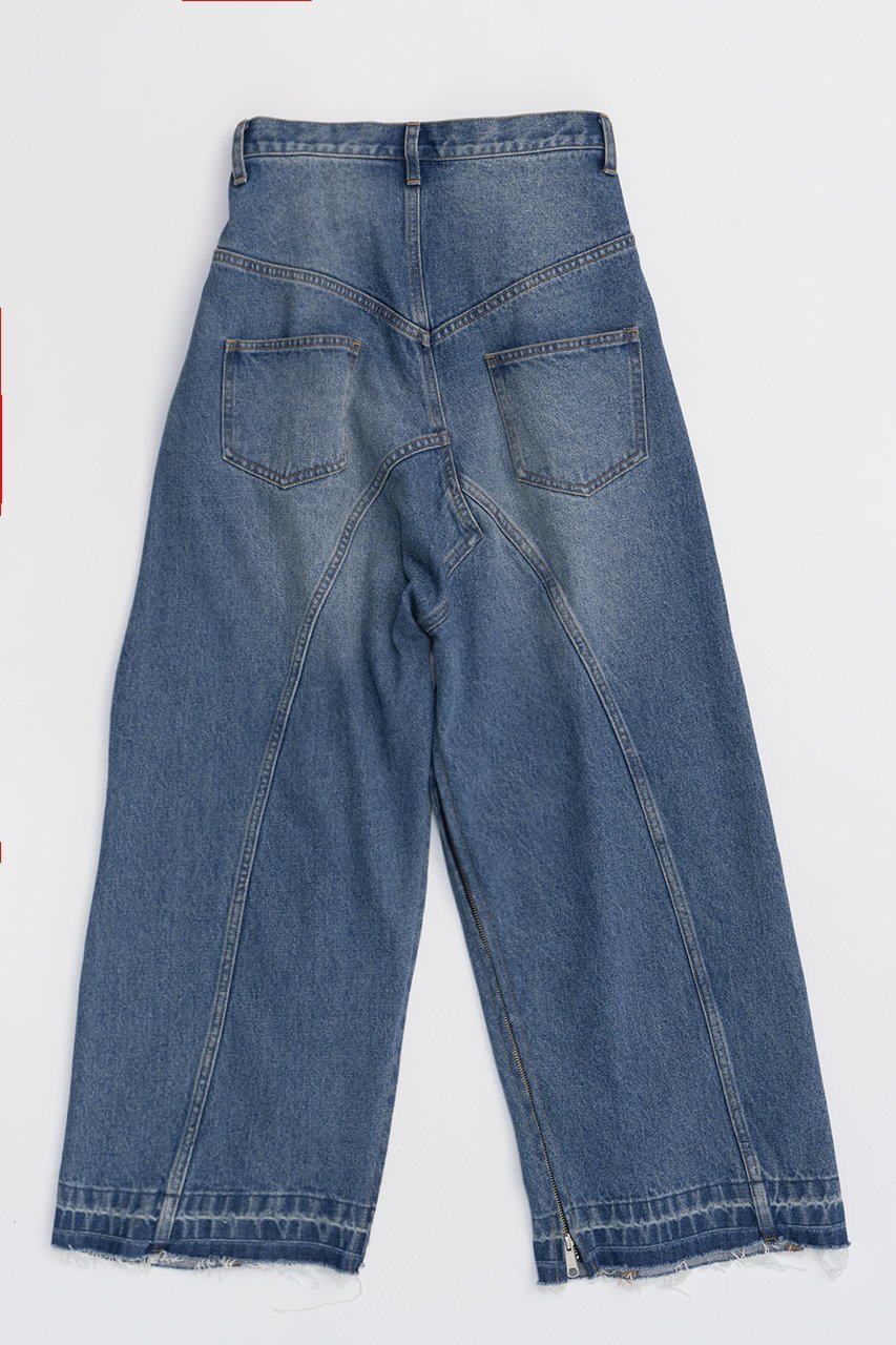 【プランク プロジェクト/PRANK PROJECT】のジップオープンデニムパンツ / Zip Open Denim Pants 人気、トレンドファッション・服の通販 founy(ファニー) 　ファッション　Fashion　レディースファッション　Fashion for Women　パンツ　Pants & Trousers　デニムパンツ・ジーンズ・美脚デニム　Denim Jeans & Pants　スリット　Slit, Slit Detail　デニム　Denim, Jeans Material　ヴィンテージ　Vintage Style　other-4|ID: prp329100004607766 ipo3291000000032903768