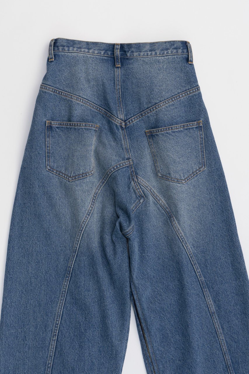 【プランク プロジェクト/PRANK PROJECT】のジップオープンデニムパンツ / Zip Open Denim Pants 人気、トレンドファッション・服の通販 founy(ファニー) 　ファッション　Fashion　レディースファッション　Fashion for Women　パンツ　Pants & Trousers　デニムパンツ・ジーンズ・美脚デニム　Denim Jeans & Pants　スリット　Slit, Slit Detail　デニム　Denim, Jeans Material　ヴィンテージ　Vintage Style　other-5|ID: prp329100004607766 ipo3291000000032903771