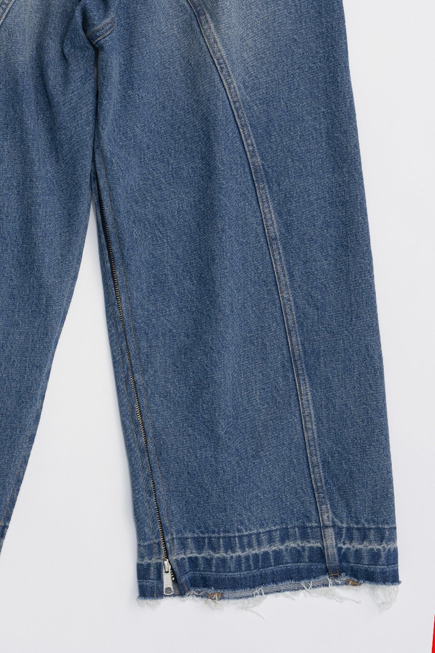 【プランク プロジェクト/PRANK PROJECT】のジップオープンデニムパンツ / Zip Open Denim Pants 人気、トレンドファッション・服の通販 founy(ファニー) 　ファッション　Fashion　レディースファッション　Fashion for Women　パンツ　Pants & Trousers　デニムパンツ・ジーンズ・美脚デニム　Denim Jeans & Pants　スリット　Slit, Slit Detail　デニム　Denim, Jeans Material　ヴィンテージ　Vintage Style　other-6|ID: prp329100004607766 ipo3291000000032903774