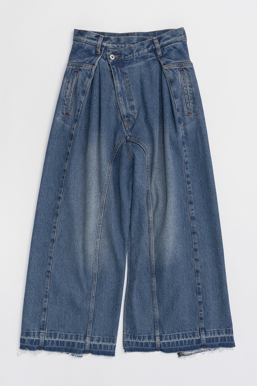 【プランク プロジェクト/PRANK PROJECT】のジップオープンデニムパンツ / Zip Open Denim Pants 人気、トレンドファッション・服の通販 founy(ファニー) 　ファッション　Fashion　レディースファッション　Fashion for Women　パンツ　Pants & Trousers　デニムパンツ・ジーンズ・美脚デニム　Denim Jeans & Pants　スリット　Slit, Slit Detail　デニム　Denim, Jeans Material　ヴィンテージ　Vintage Style　other-7|ID: prp329100004607766 ipo3291000000032903778