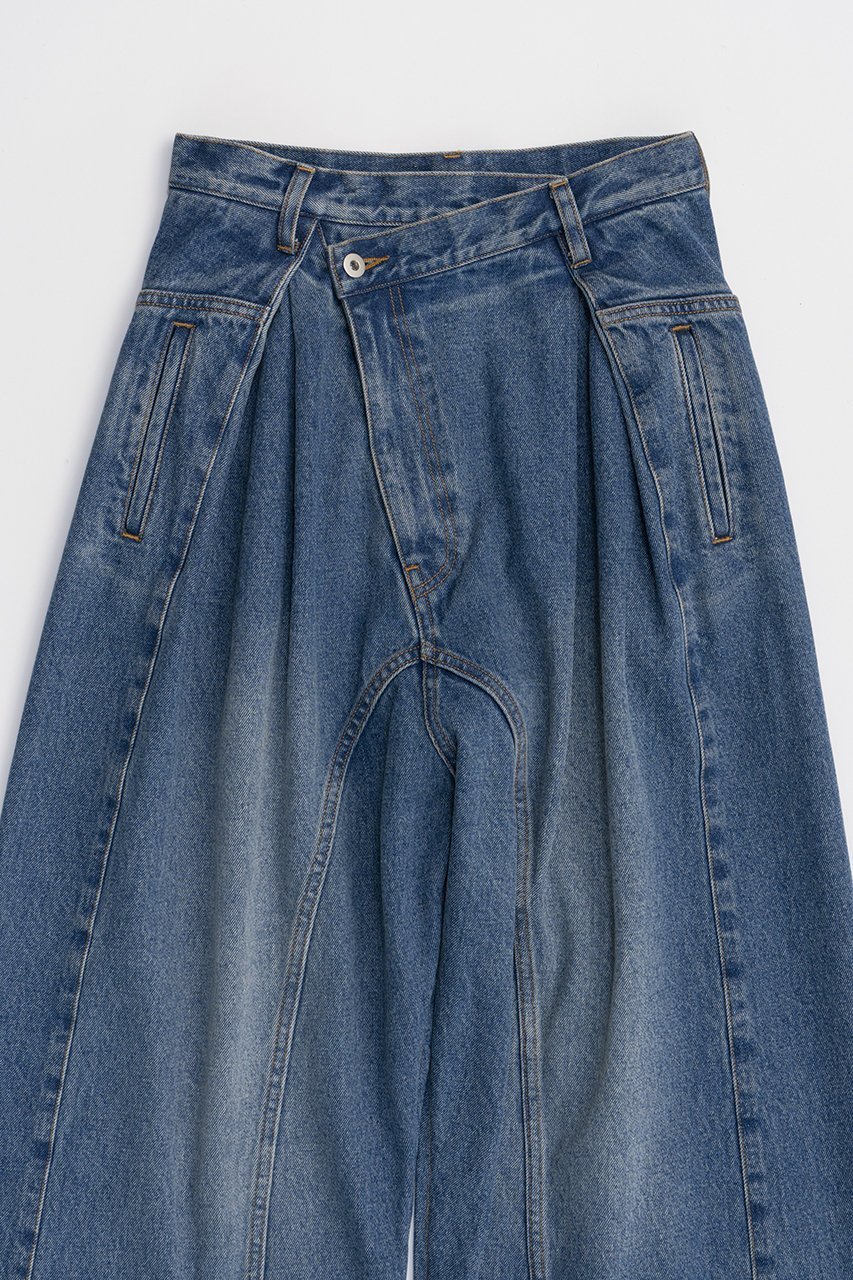【プランク プロジェクト/PRANK PROJECT】のジップオープンデニムパンツ / Zip Open Denim Pants 人気、トレンドファッション・服の通販 founy(ファニー) 　ファッション　Fashion　レディースファッション　Fashion for Women　パンツ　Pants & Trousers　デニムパンツ・ジーンズ・美脚デニム　Denim Jeans & Pants　スリット　Slit, Slit Detail　デニム　Denim, Jeans Material　ヴィンテージ　Vintage Style　other-8|ID: prp329100004607766 ipo3291000000032903781
