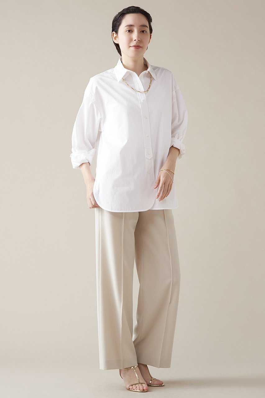 【マルティニーク/martinique】のESSENTIAL スタンダードシャツ 人気、トレンドファッション・服の通販 founy(ファニー) 　ファッション　Fashion　レディースファッション　Fashion for Women　トップス・カットソー　Cut & Sew Tops　シャツ・ブラウス・オフィスカジュアル　Elegant Blouses & Button-Ups　スタンダード　Standard, Basic　スリーブ　Sleeve, Long Sleeve / Short Sleeve　ロング　Long, Long-Length　ヴィンテージ　Vintage Style　other-4|ID: prp329100004607773 ipo3291000000033662453
