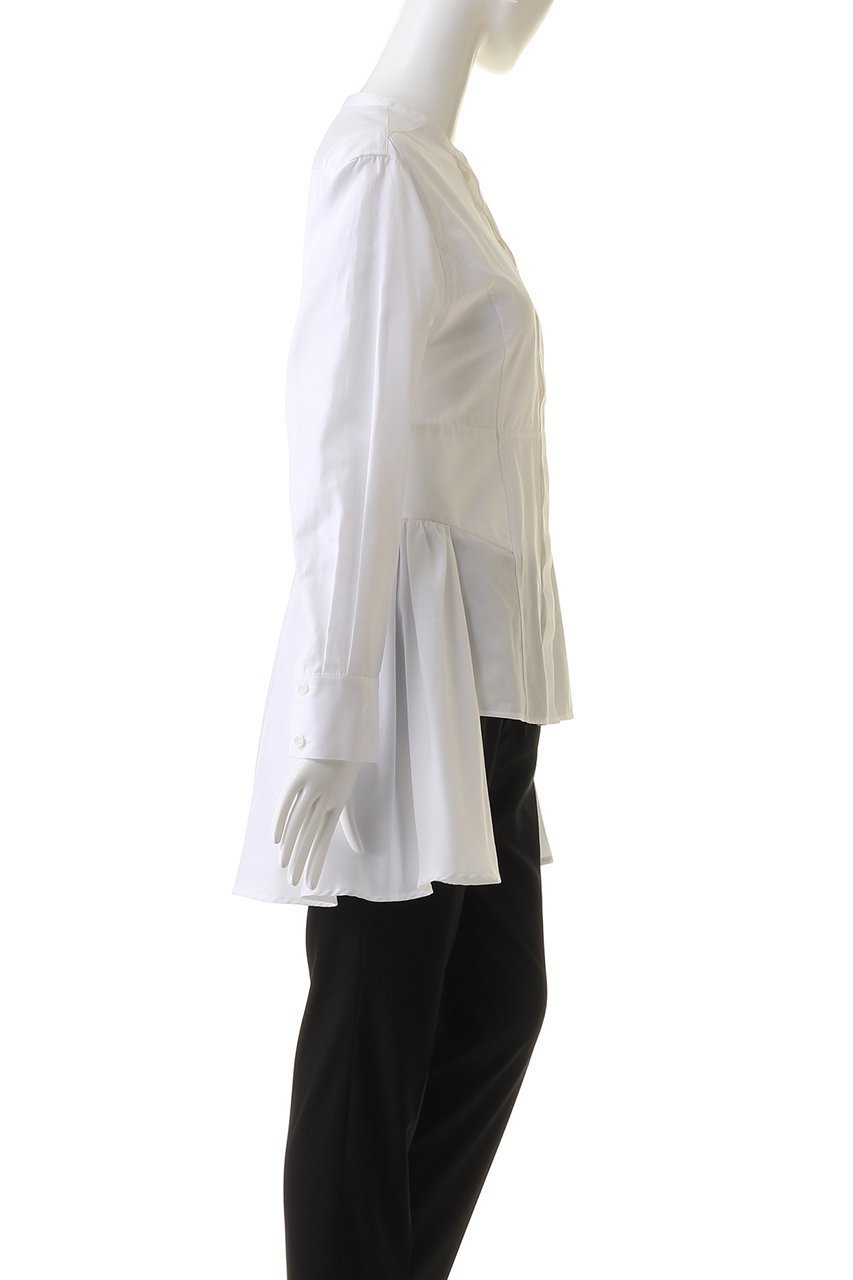 【マルティニーク/martinique】の【l heritage martinique】グログランコットンロングシャツ 人気、トレンドファッション・服の通販 founy(ファニー) 　ファッション　Fashion　レディースファッション　Fashion for Women　トップス・カットソー　Cut & Sew Tops　シャツ・ブラウス・オフィスカジュアル　Elegant Blouses & Button-Ups　おすすめ　Recommended / Our Picks　ギャザー　Gathered, Ruffled　クラシカル　Classical, Vintage-Inspired　スタンダード　Standard, Basic　スリーブ　Sleeve, Long Sleeve / Short Sleeve　ペプラム　Peplum, Flared Hem　ロング　Long, Long-Length　ヴィンテージ　Vintage Style　other-3|ID: prp329100004607774 ipo3291000000032904364