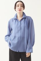 【マルティニーク/martinique】のハイネックブラウス ブルー|ID: prp329100004607777 ipo3291000000032904400