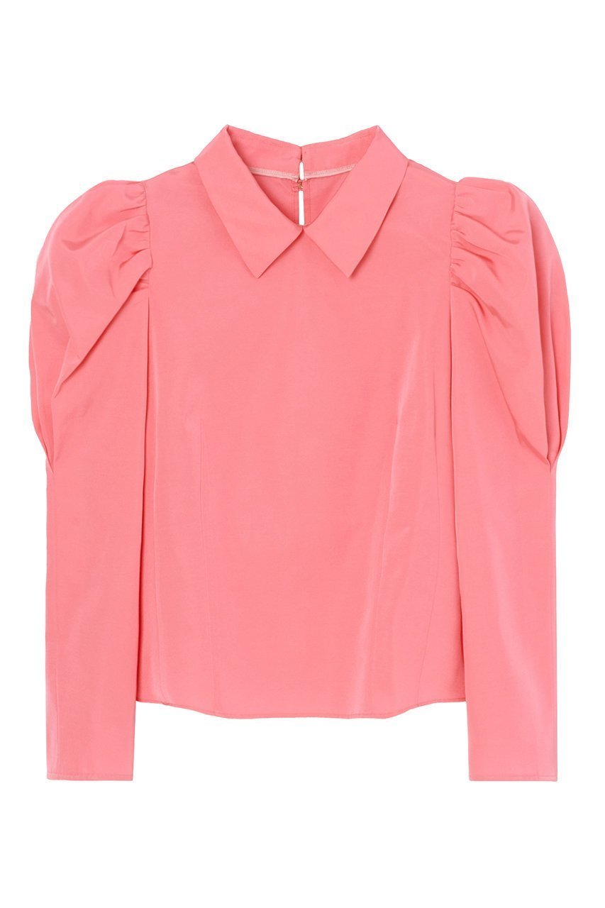 【アナイ/ANAYI】のトリアセグログランパフ袖ブラウス 人気、トレンドファッション・服の通販 founy(ファニー) 　ファッション　Fashion　レディースファッション　Fashion for Women　トップス・カットソー　Cut & Sew Tops　シャツ・ブラウス・オフィスカジュアル　Elegant Blouses & Button-Ups　グログラン　Grosgrain, Grosgrain Ribbon　コンパクト　Compact, Small Size　スリット　Slit, Slit Detail　スリーブ　Sleeve, Long Sleeve / Short Sleeve　セットアップ　Set-Up, Coordinated Outfit　ロング　Long, Long-Length　再入荷　Restock / Back in Stock　おすすめ　Recommended / Our Picks　 other-1|ID: prp329100004607780 ipo3291000000035053976