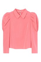 【アナイ/ANAYI】のトリアセグログランパフ袖ブラウス 人気、トレンドファッション・服の通販 founy(ファニー) ファッション Fashion レディースファッション Fashion for Women トップス・カットソー Cut & Sew Tops シャツ・ブラウス・オフィスカジュアル Elegant Blouses & Button-Ups グログラン Grosgrain, Grosgrain Ribbon コンパクト Compact, Small Size スリット Slit, Slit Detail スリーブ Sleeve, Long Sleeve / Short Sleeve セットアップ Set-Up, Coordinated Outfit ロング Long, Long-Length 再入荷 Restock / Back in Stock おすすめ Recommended / Our Picks thumbnail ピンク|ID: prp329100004607780 ipo3291000000035053977