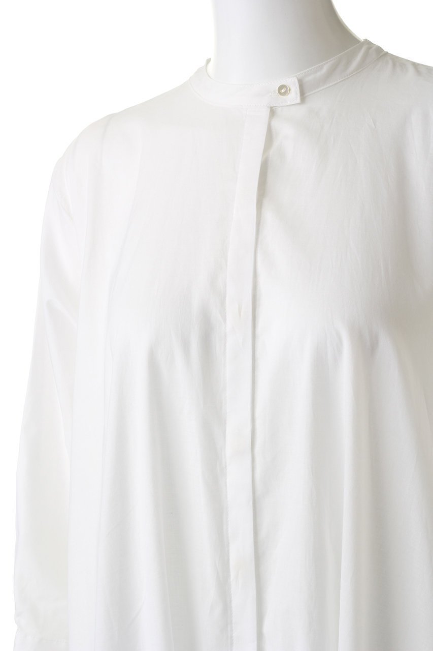 【ミズイロ インド/mizuiro ind】のスタンドカラーフレアロングワンピース 人気、トレンドファッション・服の通販 founy(ファニー) 　ファッション　Fashion　レディースファッション　Fashion for Women　ワンピース　Dresses　チュニック　Tunic Tops & Dresses　なめらか　Smooth, Silky Texture　スタンド　Stand Collar, Upright Stand　チュニック　Tunic, Long Top　フレア　Flare, Flared　ロング　Long, Long-Length　羽織　Haori, Light Jacket　other-5|ID: prp329100004607786 ipo3291000000032904803