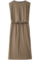 【ミズイロ インド/mizuiro ind】のウエストギャザーハーフスリーブワンピース ベージュ|ID: prp329100004607787 ipo3291000000032904810