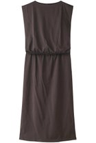 【ミズイロ インド/mizuiro ind】のウエストギャザーハーフスリーブワンピース チャコールグレー|ID: prp329100004607787 ipo3291000000032904813