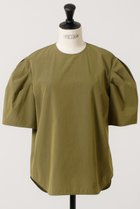 【デザイン ワークス/DESIGN WORKS】のタックスリーブブラウス カーキ|ID: prp329100004607789 ipo3291000000032904847