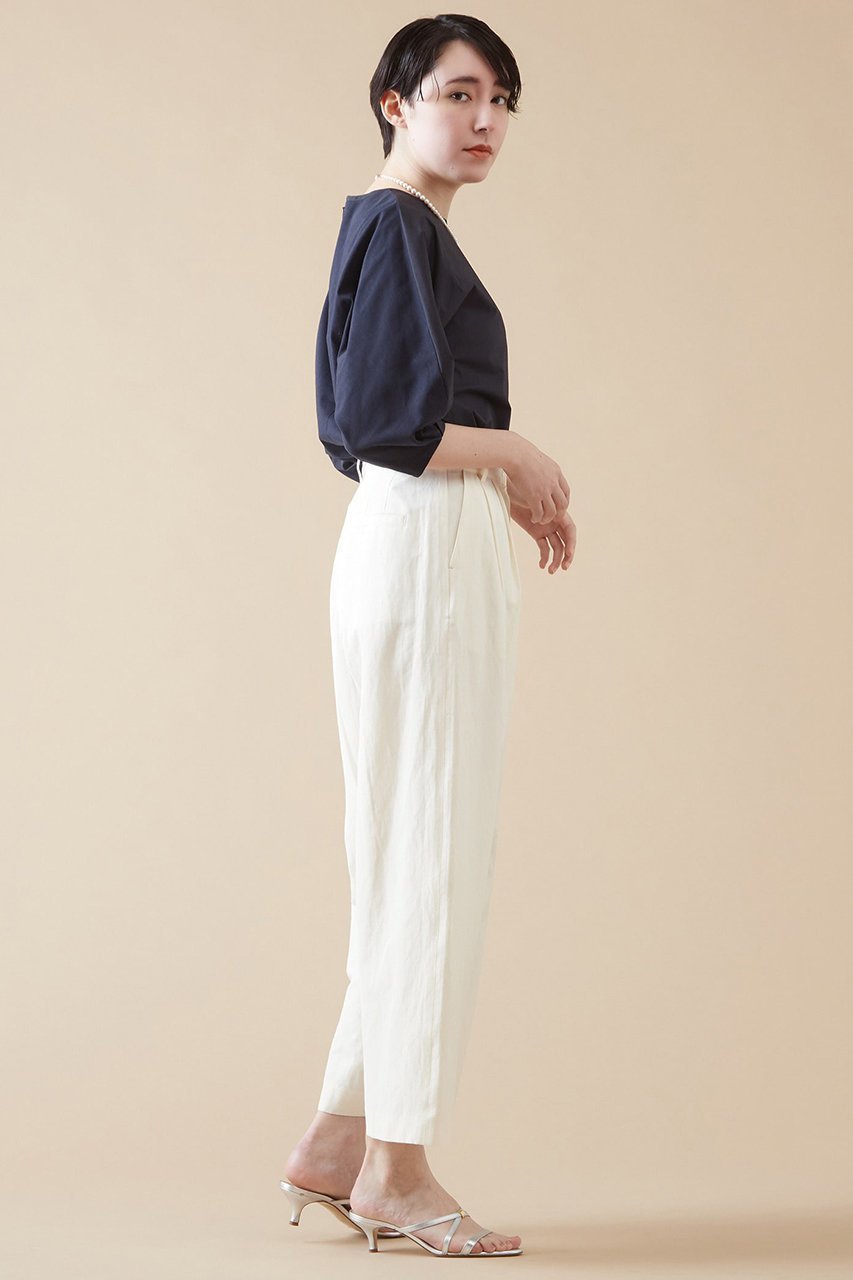 【マルティニーク/martinique】の2タックコクーンパンツ 人気、トレンドファッション・服の通販 founy(ファニー) 　ファッション　Fashion　レディースファッション　Fashion for Women　パンツ　Pants & Trousers　おすすめ　Recommended / Our Picks　サンダル　Sandals, Summer Shoes　シンプル　Simple, Minimal　バランス　Balance, Style Balance　リネン　Linen, Linen Fabric　夏　Summer　other-2|ID: prp329100004607794 ipo3291000000032905024