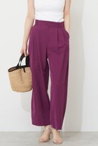 【マルティニーク/martinique】の2タックコクーンパンツ パープル|ID: prp329100004607794 ipo3291000000035042466