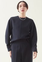 【マルティニーク/martinique】のダブルクロスタックスリーブブラウス(セットアップ可) ネイビー|ID: prp329100004607795 ipo3291000000032905147