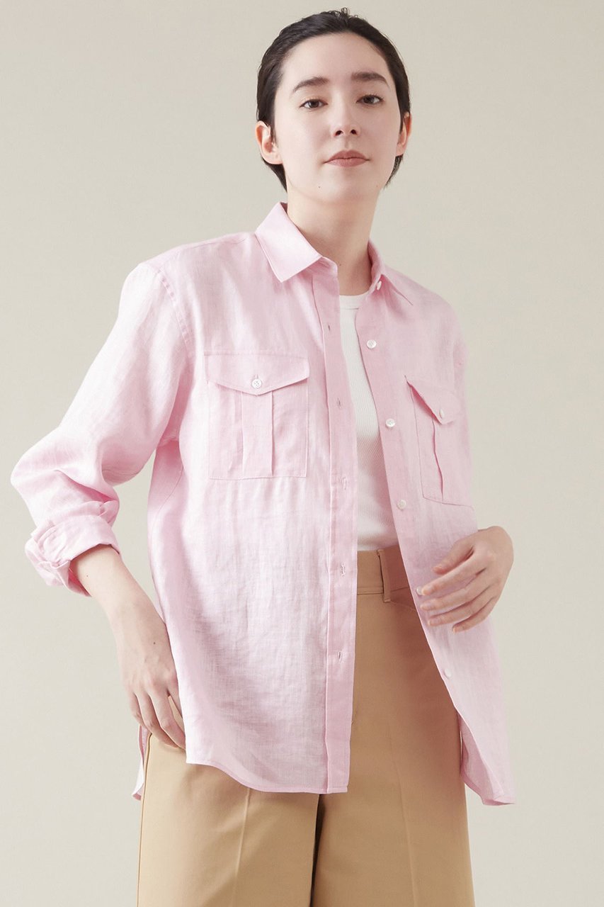 【マルティニーク/martinique】のサファリシャツ 人気、トレンドファッション・服の通販 founy(ファニー) 　ファッション　Fashion　レディースファッション　Fashion for Women　トップス・カットソー　Cut & Sew Tops　シャツ・ブラウス・オフィスカジュアル　Elegant Blouses & Button-Ups　おすすめ　Recommended / Our Picks　スリーブ　Sleeve, Long Sleeve / Short Sleeve　タンク　Tank Top, Sleeveless Top　バランス　Balance, Style Balance　フロント　Front, Front Design　ロング　Long, Long-Length　ヴィンテージ　Vintage Style　夏　Summer　羽織　Haori, Light Jacket　 other-1|ID: prp329100004607805 ipo3291000000032905718