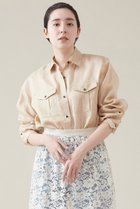 【マルティニーク/martinique】のサファリシャツ ベージュ|ID: prp329100004607805 ipo3291000000032905724