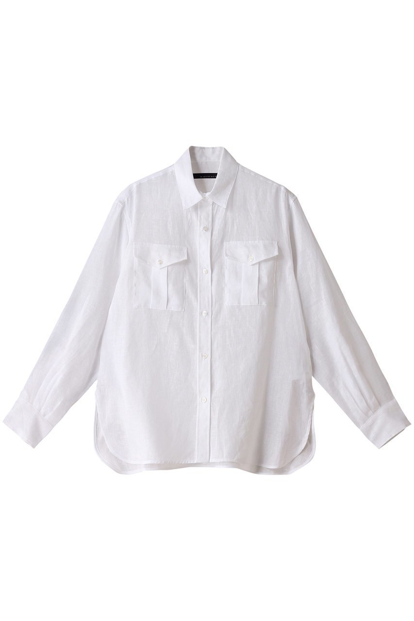 【マルティニーク/martinique】のサファリシャツ インテリア・キッズ・メンズ・レディースファッション・服の通販 founy(ファニー) 　ファッション　Fashion　レディースファッション　Fashion for Women　トップス・カットソー　Cut & Sew Tops　シャツ・ブラウス・オフィスカジュアル　Elegant Blouses & Button-Ups　おすすめ　Recommended / Our Picks　スリーブ　Sleeve, Long Sleeve / Short Sleeve　タンク　Tank Top, Sleeveless Top　バランス　Balance, Style Balance　フロント　Front, Front Design　ロング　Long, Long-Length　ヴィンテージ　Vintage Style　夏　Summer　羽織　Haori, Light Jacket　ホワイト|ID: prp329100004607805 ipo3291000000032905727