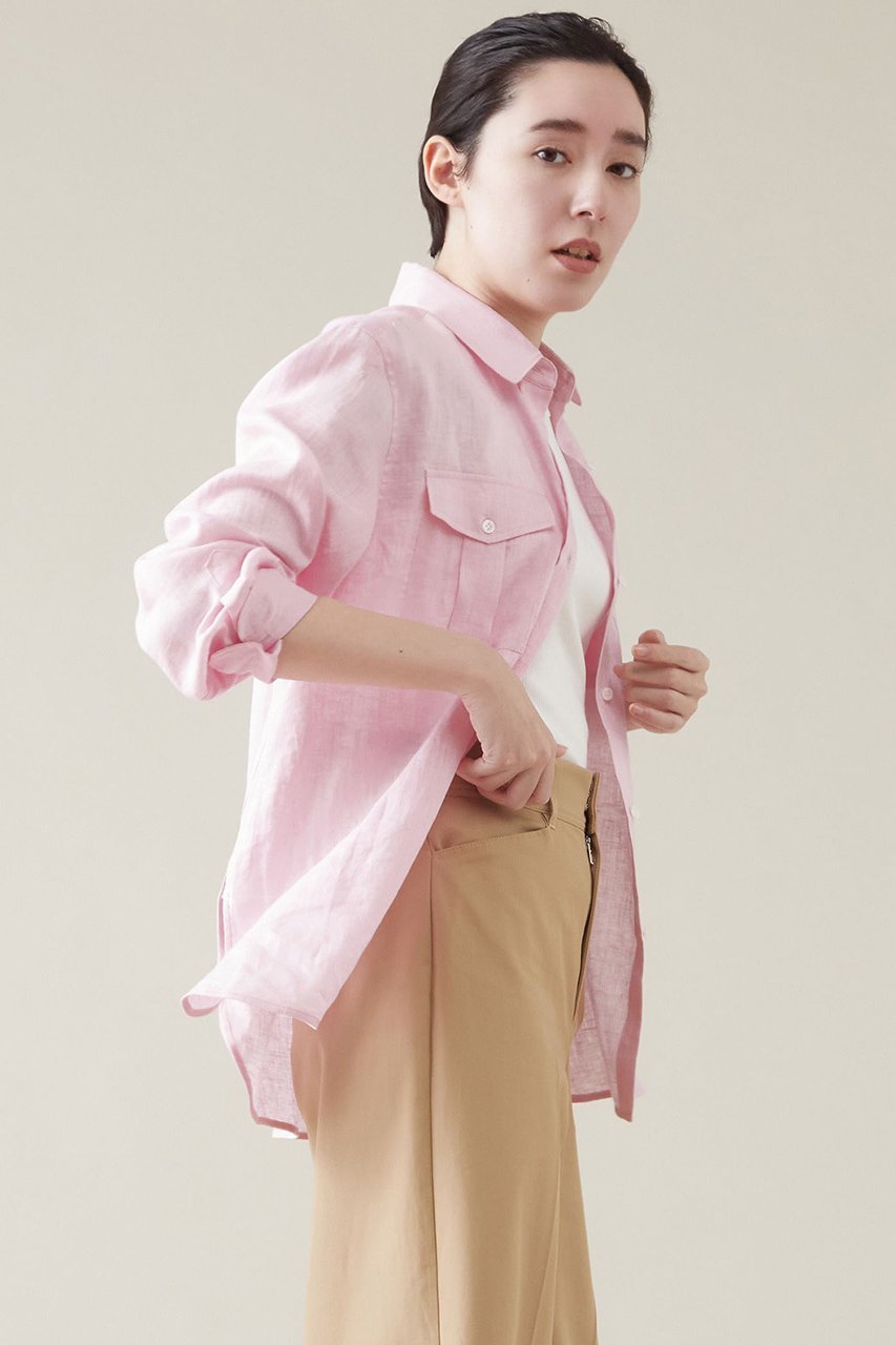 【マルティニーク/martinique】のサファリシャツ 人気、トレンドファッション・服の通販 founy(ファニー) 　ファッション　Fashion　レディースファッション　Fashion for Women　トップス・カットソー　Cut & Sew Tops　シャツ・ブラウス・オフィスカジュアル　Elegant Blouses & Button-Ups　おすすめ　Recommended / Our Picks　スリーブ　Sleeve, Long Sleeve / Short Sleeve　タンク　Tank Top, Sleeveless Top　バランス　Balance, Style Balance　フロント　Front, Front Design　ロング　Long, Long-Length　ヴィンテージ　Vintage Style　夏　Summer　羽織　Haori, Light Jacket　other-2|ID: prp329100004607805 ipo3291000000033662481