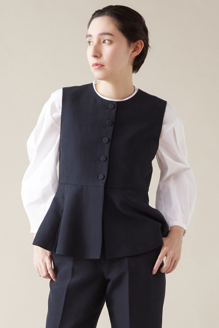 【マルティニーク/martinique】のタックスリーブブラウス 人気、トレンドファッション・服の通販 founy(ファニー) 　ファッション　Fashion　レディースファッション　Fashion for Women　トップス・カットソー　Cut & Sew Tops　シャツ・ブラウス・オフィスカジュアル　Elegant Blouses & Button-Ups　インナー　Innerwear　シェイプ　Shape, Slim Fit　スリーブ　Sleeve, Long Sleeve / Short Sleeve　フロント　Front, Front Design　ロング　Long, Long-Length　 other-1|ID: prp329100004607817 ipo3291000000032906044