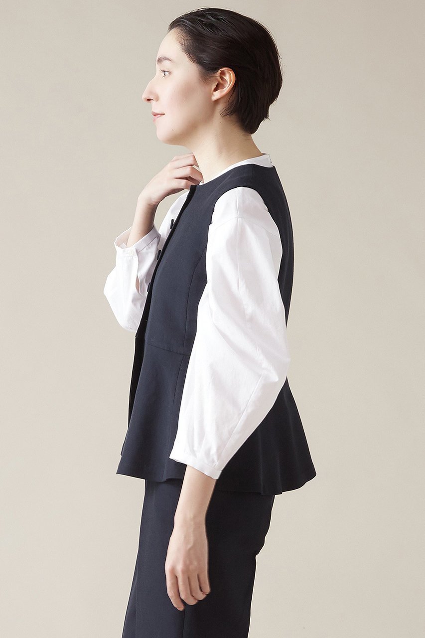【マルティニーク/martinique】のタックスリーブブラウス 人気、トレンドファッション・服の通販 founy(ファニー) 　ファッション　Fashion　レディースファッション　Fashion for Women　トップス・カットソー　Cut & Sew Tops　シャツ・ブラウス・オフィスカジュアル　Elegant Blouses & Button-Ups　インナー　Innerwear　シェイプ　Shape, Slim Fit　スリーブ　Sleeve, Long Sleeve / Short Sleeve　フロント　Front, Front Design　ロング　Long, Long-Length　other-2|ID: prp329100004607817 ipo3291000000032906054