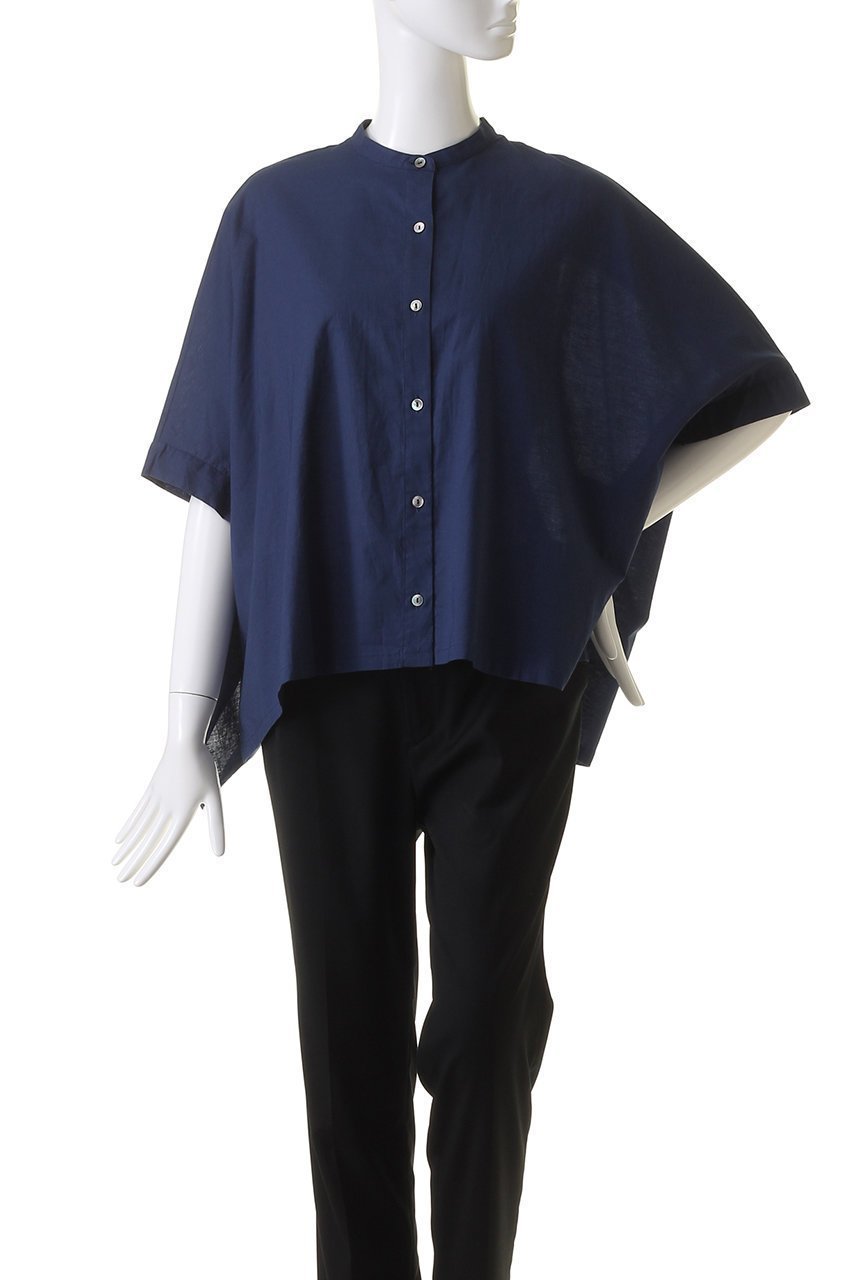 【ミズイロ インド/mizuiro ind】のstand collar wide shirt シャツ 人気、トレンドファッション・服の通販 founy(ファニー) 　ファッション　Fashion　レディースファッション　Fashion for Women　トップス・カットソー　Cut & Sew Tops　シャツ・ブラウス・オフィスカジュアル　Elegant Blouses & Button-Ups　コンパクト　Compact, Small Size　サマー　Summer, Summer Style　ショート　Short, Short Length　スタンド　Stand Collar, Upright Stand　スリーブ　Sleeve, Long Sleeve / Short Sleeve　ハーフ　Half, Half-Length　リネン　Linen, Linen Fabric　ワイド　Wide, Wide Fit　定番　Standard, Basic Item　other-2|ID: prp329100004607819 ipo3291000000032906231
