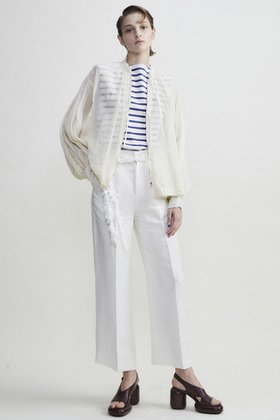 【カレンテージ/CURRENTAGE】のマウンテンスモックシャツ 人気、トレンドファッション・服の通販 founy(ファニー) ファッション Fashion レディースファッション Fashion for Women トップス・カットソー Cut & Sew Tops シャツ・ブラウス・オフィスカジュアル Elegant Blouses & Button-Ups オーガンジー Organza Fabric カットオフ Cut-Off Design クラシック Classic, Timeless Style スモック Smock, Smock Dress スリーブ Sleeve, Long Sleeve / Short Sleeve フロント Front, Front Design モダン Modern, Contemporary ロング Long, Long-Length ヴィンテージ Vintage Style |ID:prp329100004607820