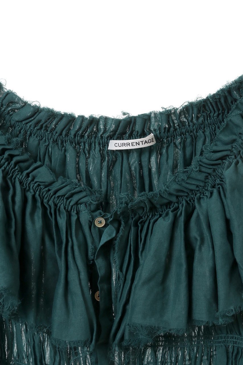 【カレンテージ/CURRENTAGE】のラッフルシャツ 人気、トレンドファッション・服の通販 founy(ファニー) 　ファッション　Fashion　レディースファッション　Fashion for Women　トップス・カットソー　Cut & Sew Tops　シャツ・ブラウス・オフィスカジュアル　Elegant Blouses & Button-Ups　おすすめ　Recommended / Our Picks　オーガンジー　Organza Fabric　カットオフ　Cut-Off Design　ギャザー　Gathered, Ruffled　クラシック　Classic, Timeless Style　スリーブ　Sleeve, Long Sleeve / Short Sleeve　モダン　Modern, Contemporary　ラッフル　Ruffle, Frill　ロング　Long, Long-Length　ヴィンテージ　Vintage Style　羽織　Haori, Light Jacket　other-4|ID: prp329100004607821 ipo3291000000032906310