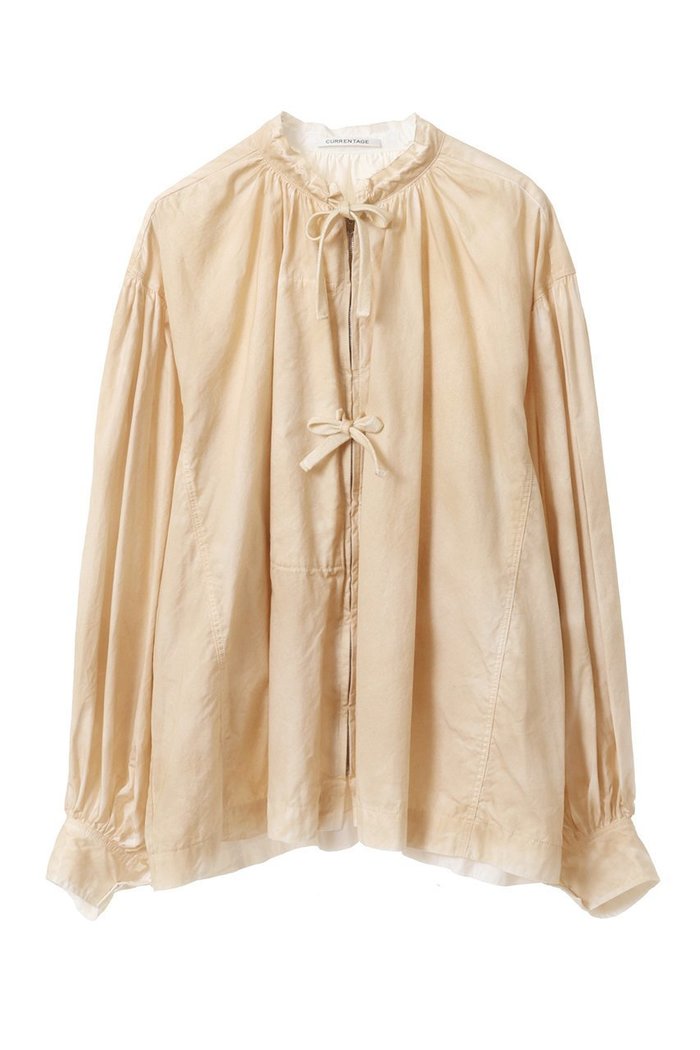 【カレンテージ/CURRENTAGE】のspray dyeing モックシャツ インテリア・キッズ・メンズ・レディースファッション・服の通販 founy(ファニー) https://founy.com/ ファッション Fashion レディースファッション Fashion for Women トップス・カットソー Cut & Sew Tops シャツ・ブラウス・オフィスカジュアル Elegant Blouses & Button-Ups ヴィンテージ Vintage Style クラシック Classic, Timeless Style スモック Smock, Smock Dress スリーブ Sleeve, Long Sleeve / Short Sleeve フロント Front, Front Design ブルゾン Blouson, Bomber Jacket モダン Modern, Contemporary ロング Long, Long-Length |ID: prp329100004607822 ipo3291000000032906324