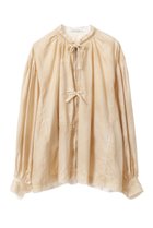 【カレンテージ/CURRENTAGE】のspray dyeing モックシャツ ベージュ|ID: prp329100004607822 ipo3291000000032906327