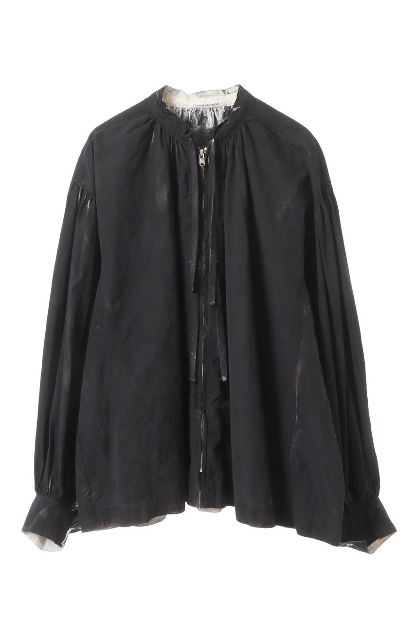 【カレンテージ/CURRENTAGE】のspray dyeing モックシャツ 人気、トレンドファッション・服の通販 founy(ファニー) 　ファッション　Fashion　レディースファッション　Fashion for Women　トップス・カットソー　Cut & Sew Tops　シャツ・ブラウス・オフィスカジュアル　Elegant Blouses & Button-Ups　ヴィンテージ　Vintage Style　クラシック　Classic, Timeless Style　スモック　Smock, Smock Dress　スリーブ　Sleeve, Long Sleeve / Short Sleeve　フロント　Front, Front Design　ブルゾン　Blouson, Bomber Jacket　モダン　Modern, Contemporary　ロング　Long, Long-Length　other-7|ID: prp329100004607822 ipo3291000000032906347